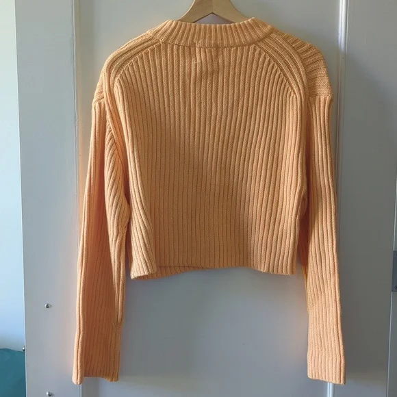 H&M Orange Ribbed Sweater - Picture 3 of 3